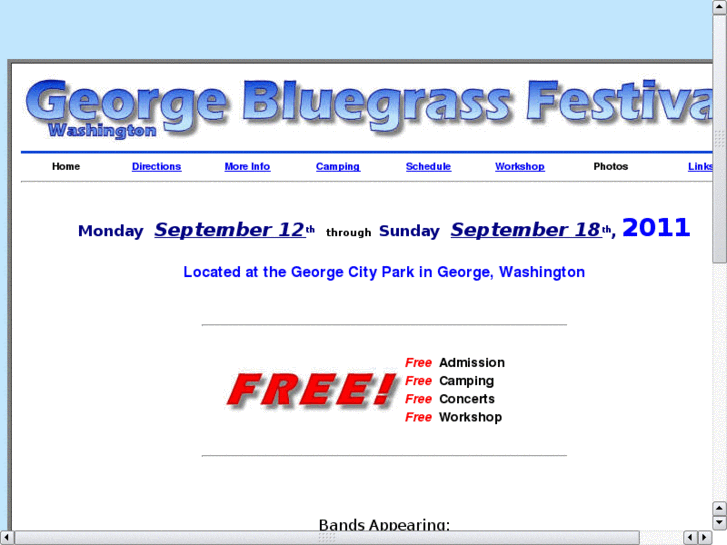 www.georgebluegrassfestival.com