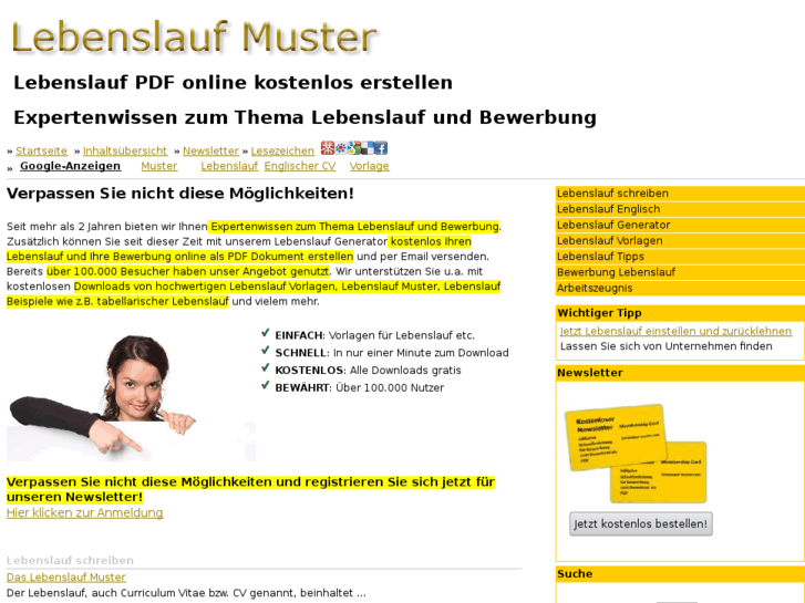 www.lebenslauf-muster.com