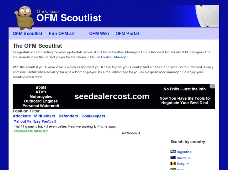 www.ofmscoutlist.com