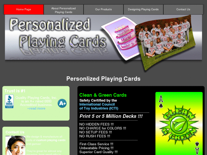 www.personalizedplayingcards.com