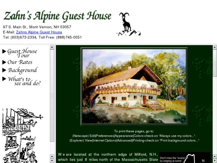 www.zahnsalpineguesthouse.com