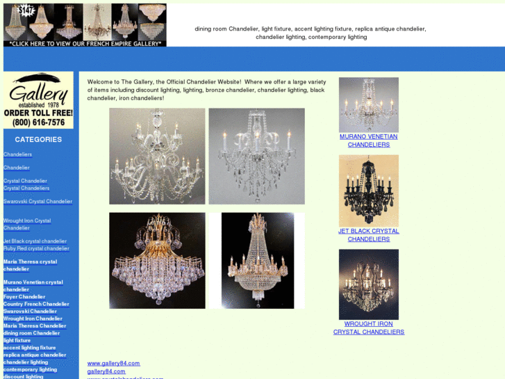 www.1stopchandeliers.com