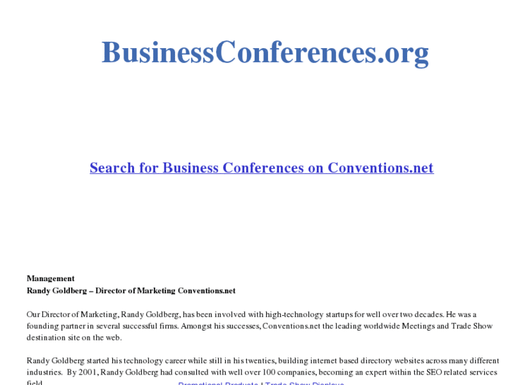 www.businessconferences.org