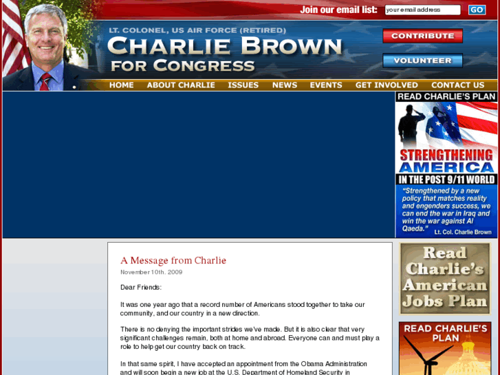 www.charliebrownforcongress.org