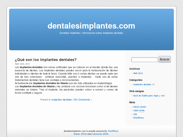 www.dentalesimplantes.com