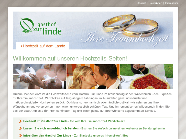 www.gruenehochzeit.com