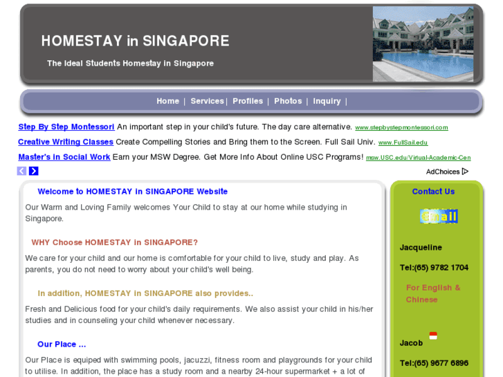 www.homestayinsingapore.com