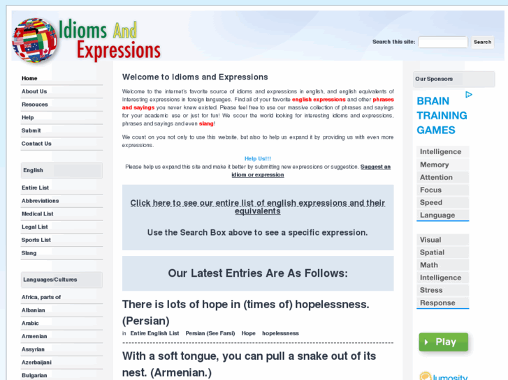 www.idiomsandexpressions.com