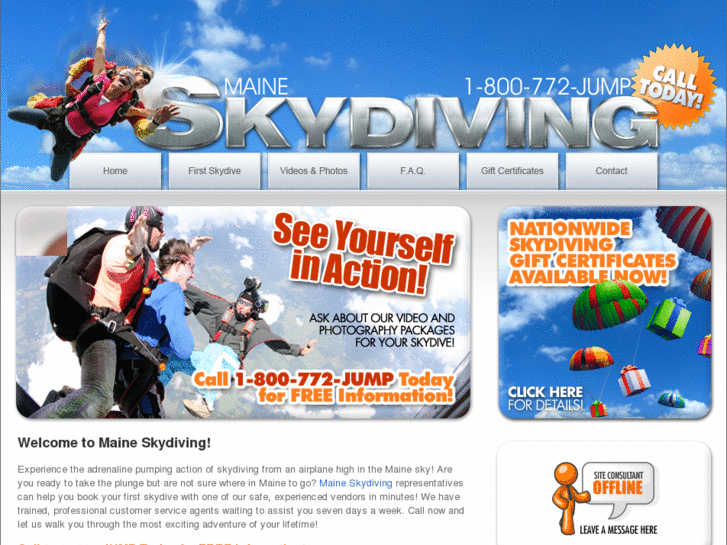 www.maine-skydiving.com