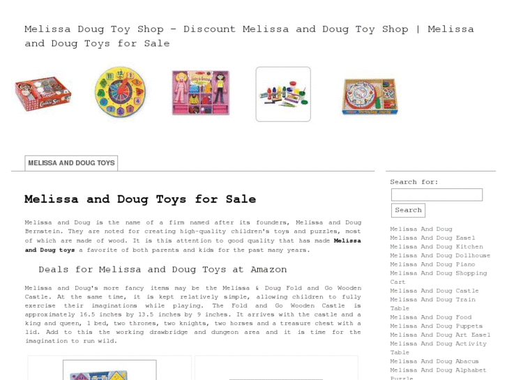 www.melissadougtoyshop.com