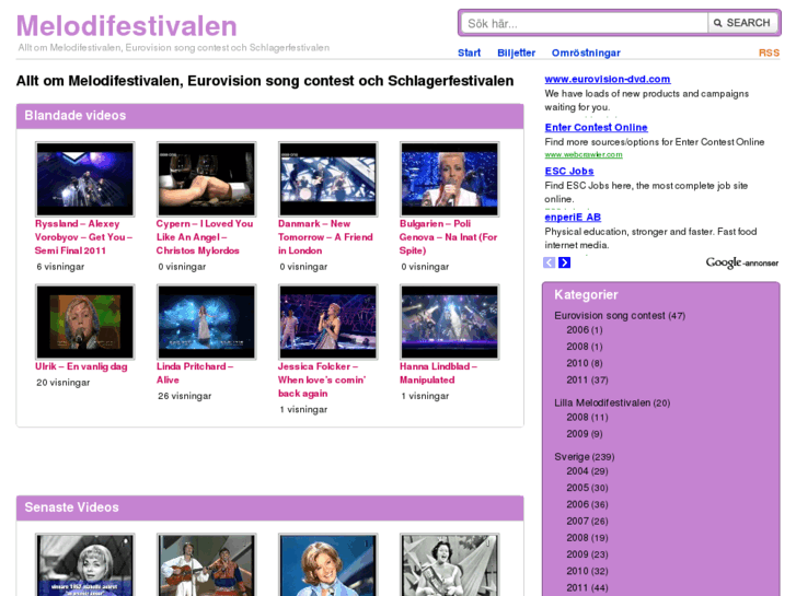 www.melodifestivalen.nu