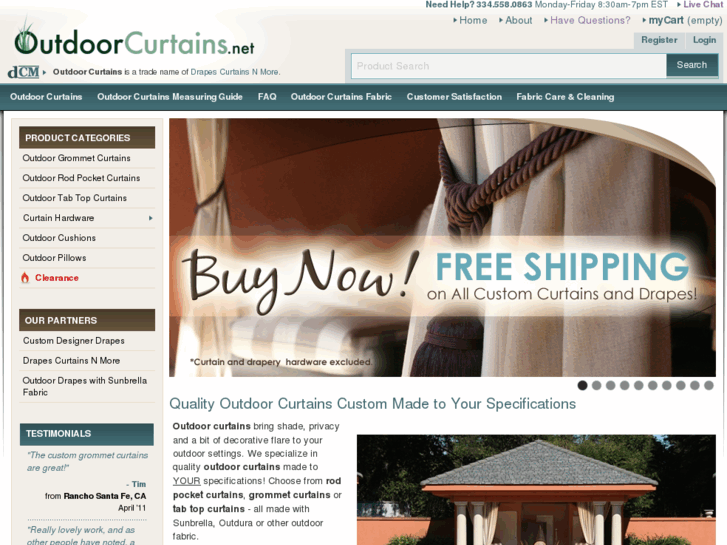 www.outdoorcurtains.net