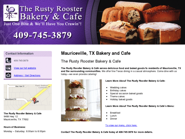 www.therustyroosterbakeryandcafe.com