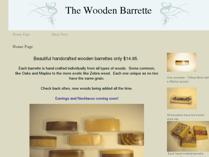 www.thewoodenbarrette.com