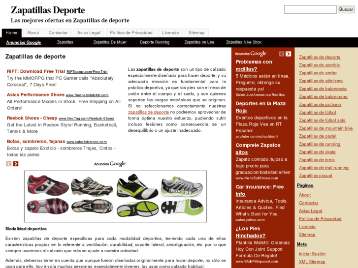 www.zapatillasdeporte.net