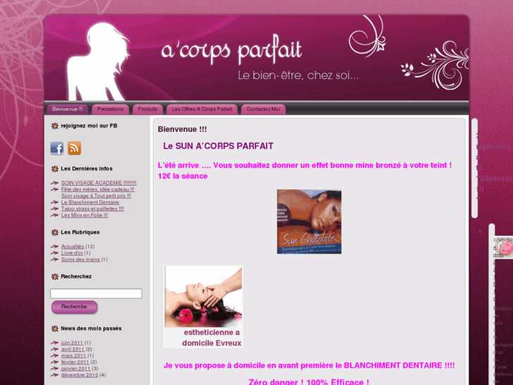 www.a-corps-parfait.com