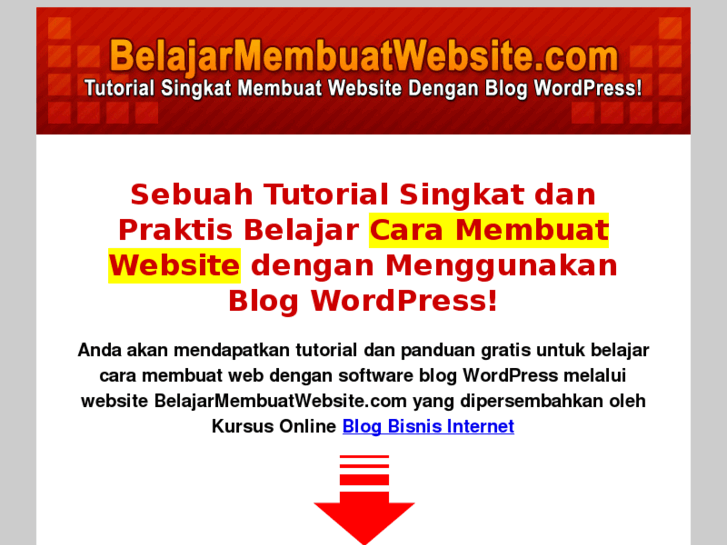 www.belajarmembuatwebsite.com