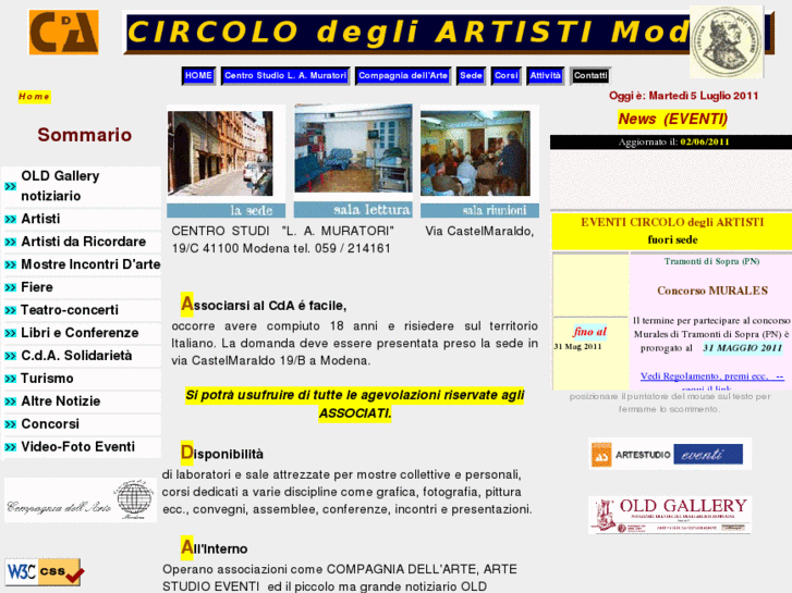 www.circolodegliartistimodena.it