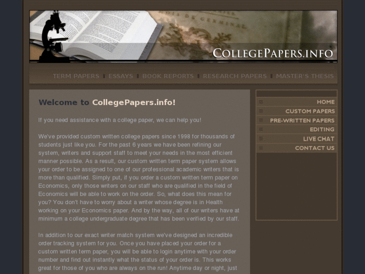 www.collegepapers.info