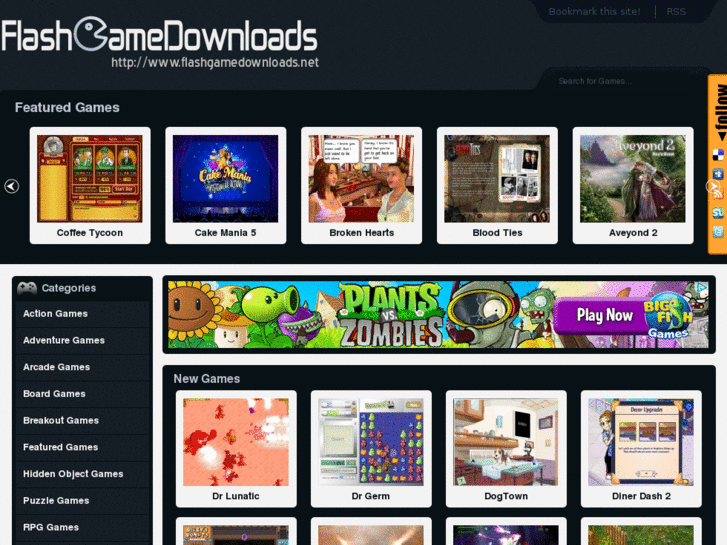 www.flashgamedownloads.net
