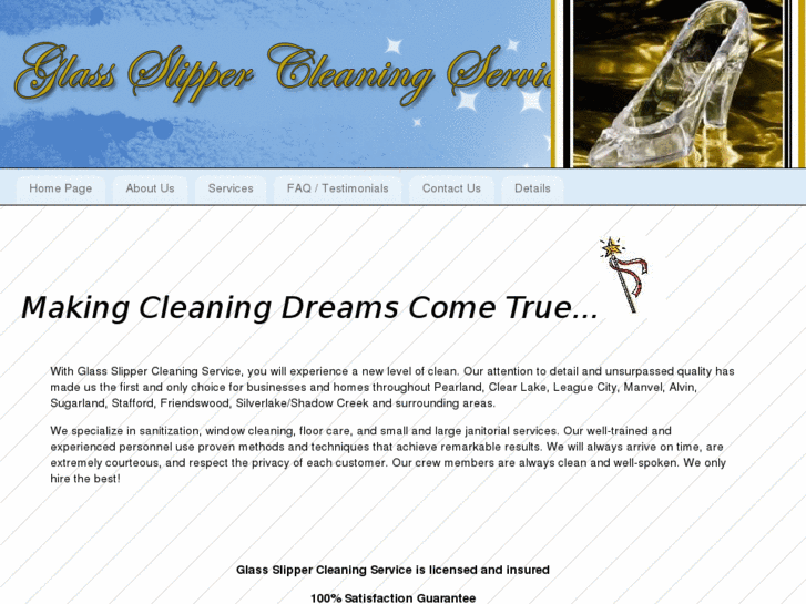 www.glassslipperscleaning.com