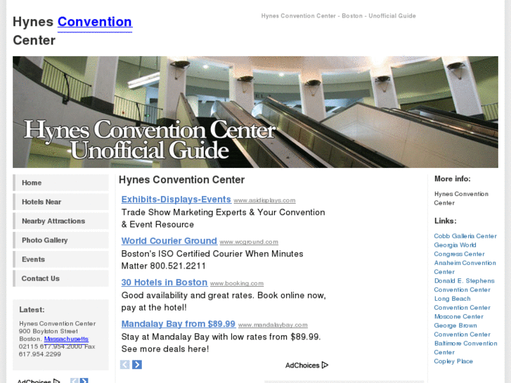 www.hynesconventioncenter.us