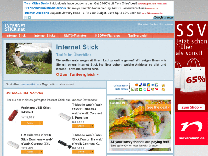 www.internetstick.net