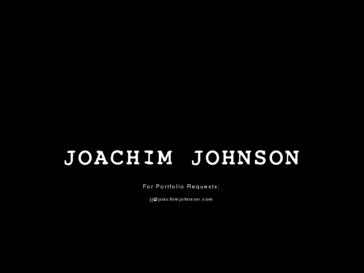 www.joachimjohnson.com