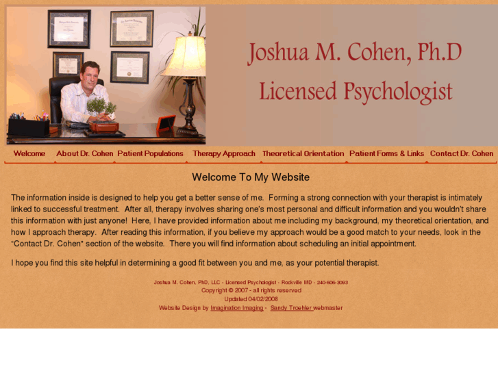 www.joshuamcohenphd.com