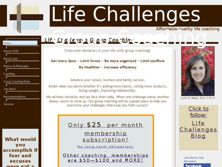 www.lifechallengesgroupcoaching.com