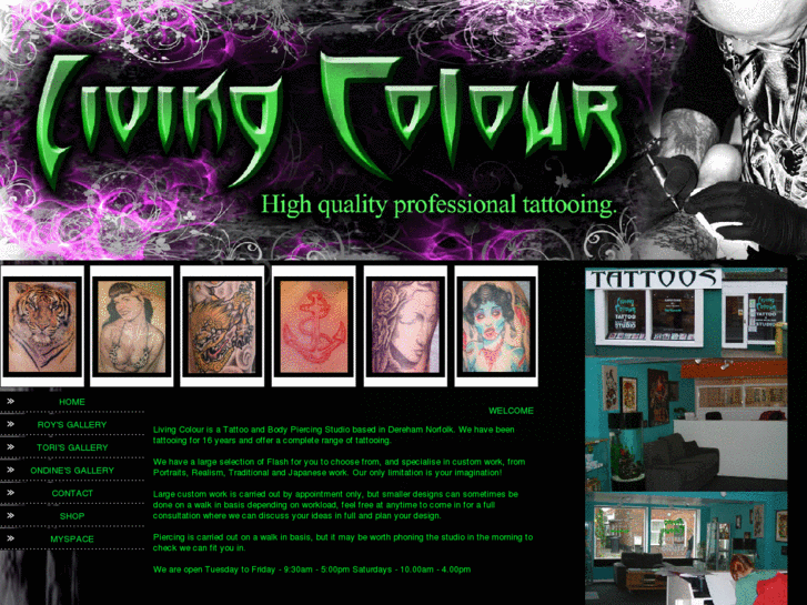 www.livingcolourtattoostudio.com