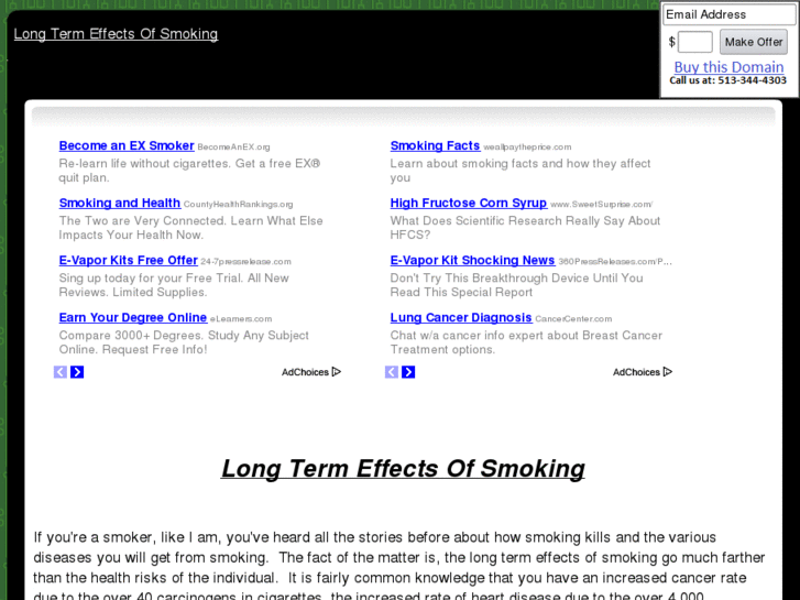 www.longtermeffectsofsmoking.com