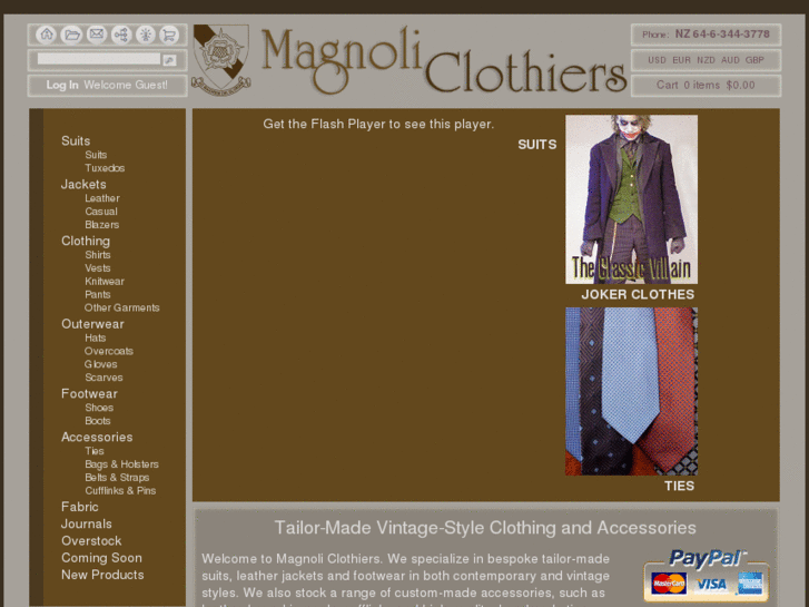 www.magnoliclothiers.com