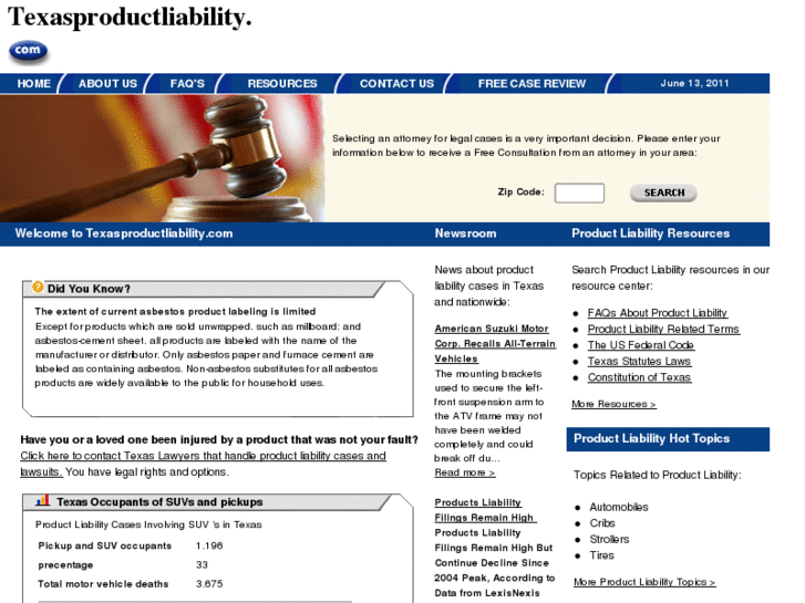 www.texasproductliability.com