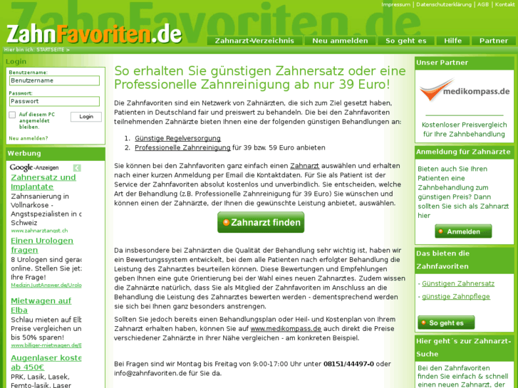 www.zahnfavoriten.de