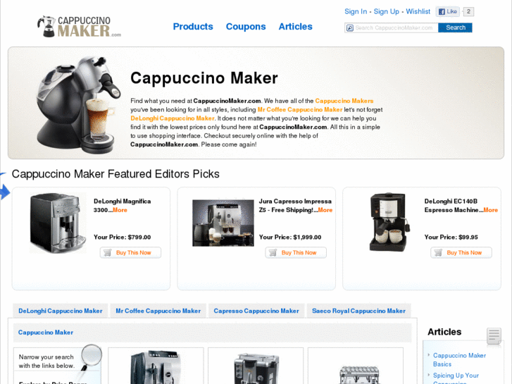 www.cappuccinomaker.com