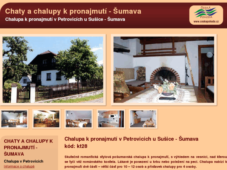 www.chalupa-pronajmuti-sumava-petrovice.cz