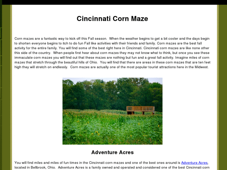 www.cincinnaticornmaze.com