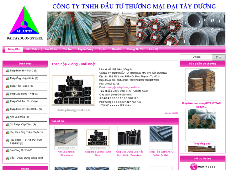 www.daitayduongsteel.com