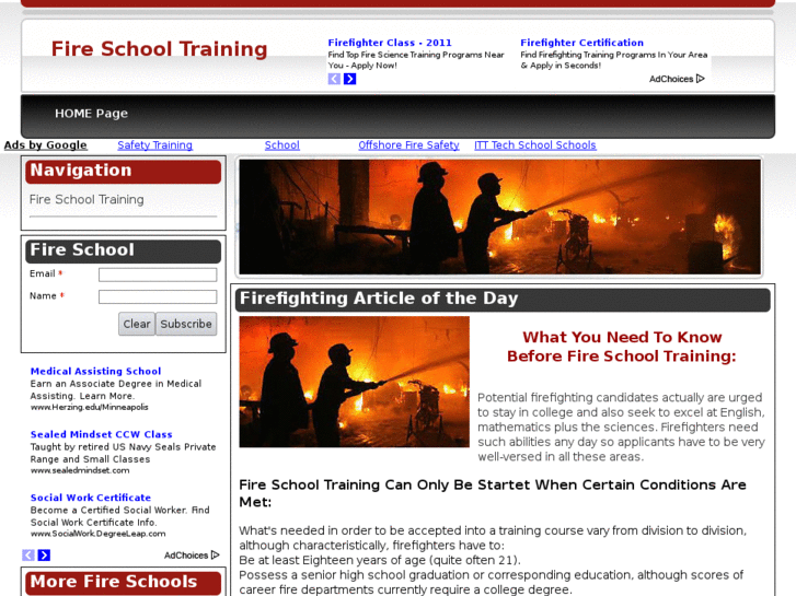 www.fireschooltraining.com