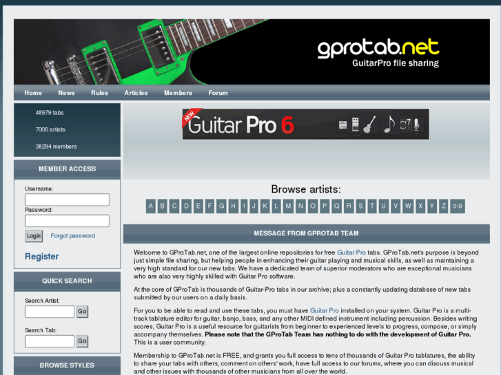 www.gprotab.net