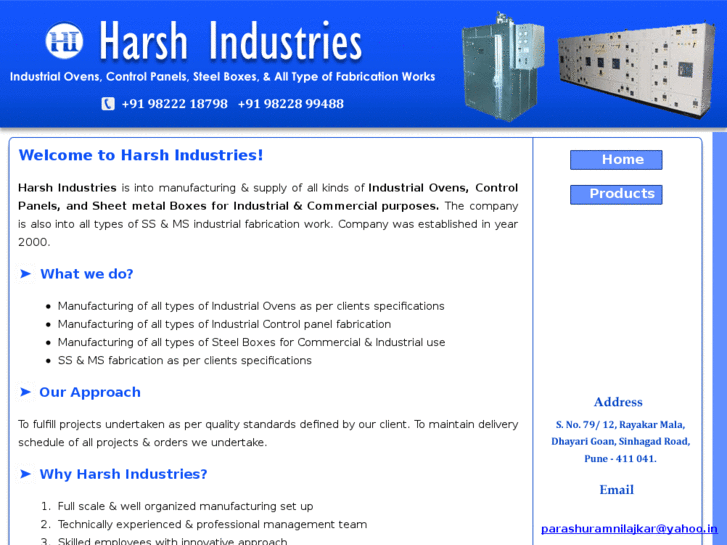 www.harshindustries.com