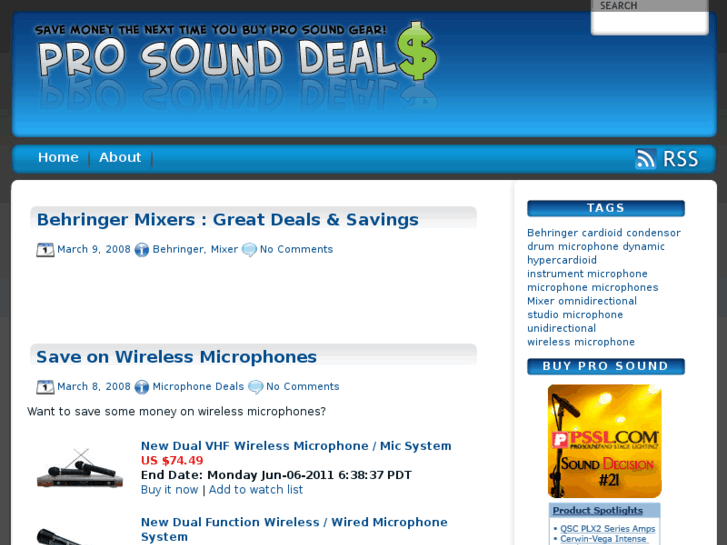 www.prosounddeals.com