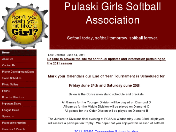 www.pulaskigirlssoftball.com