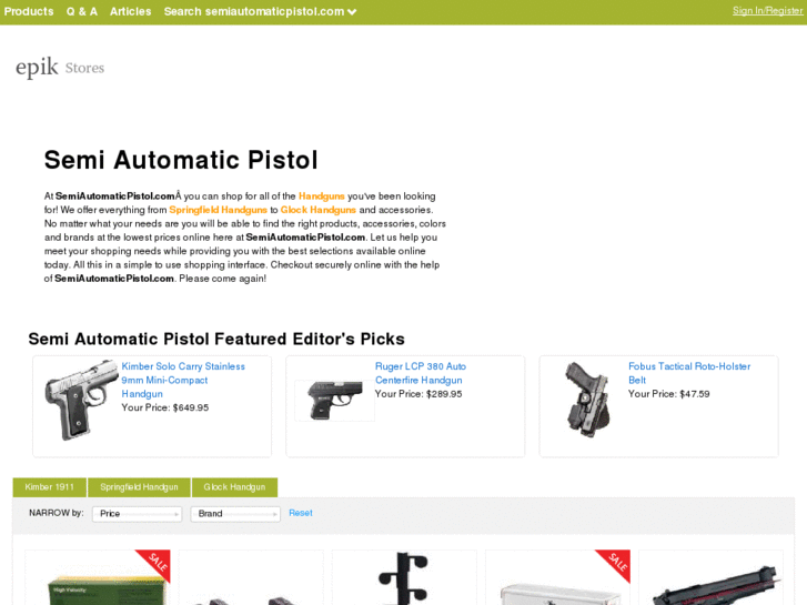 www.semiautomaticpistol.com