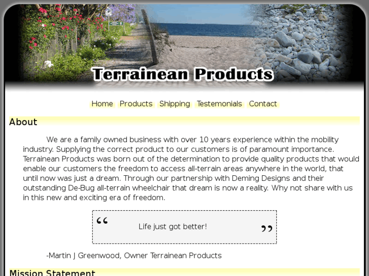 www.terraineanproducts.com