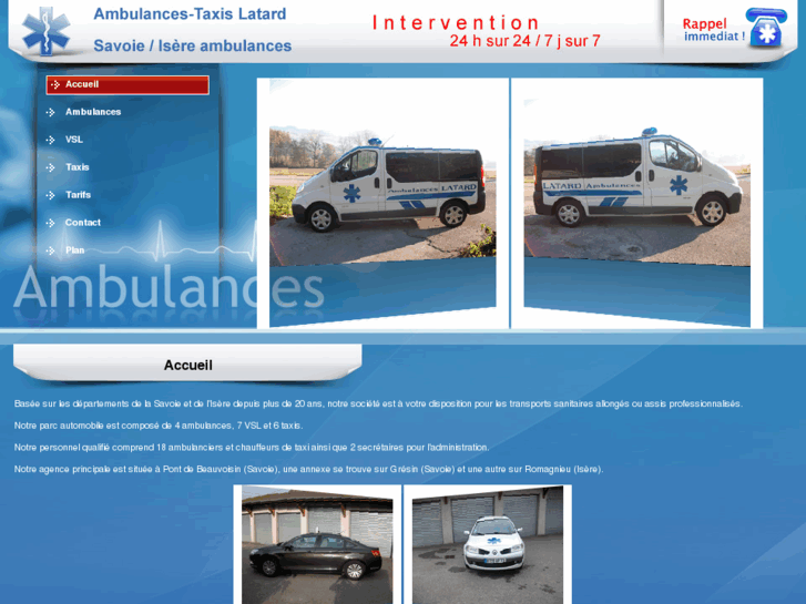 www.ambulance-taxi-latard.com