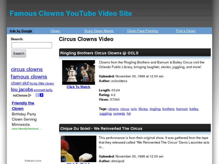 www.clownvideo.info