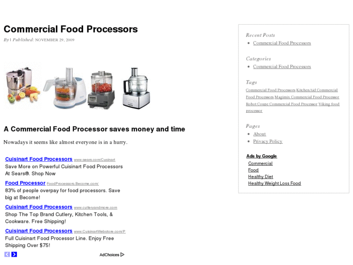 www.commercialfoodprocessors.net