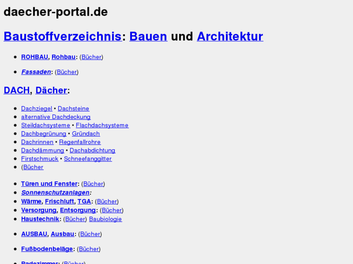 www.daecher-portal.de